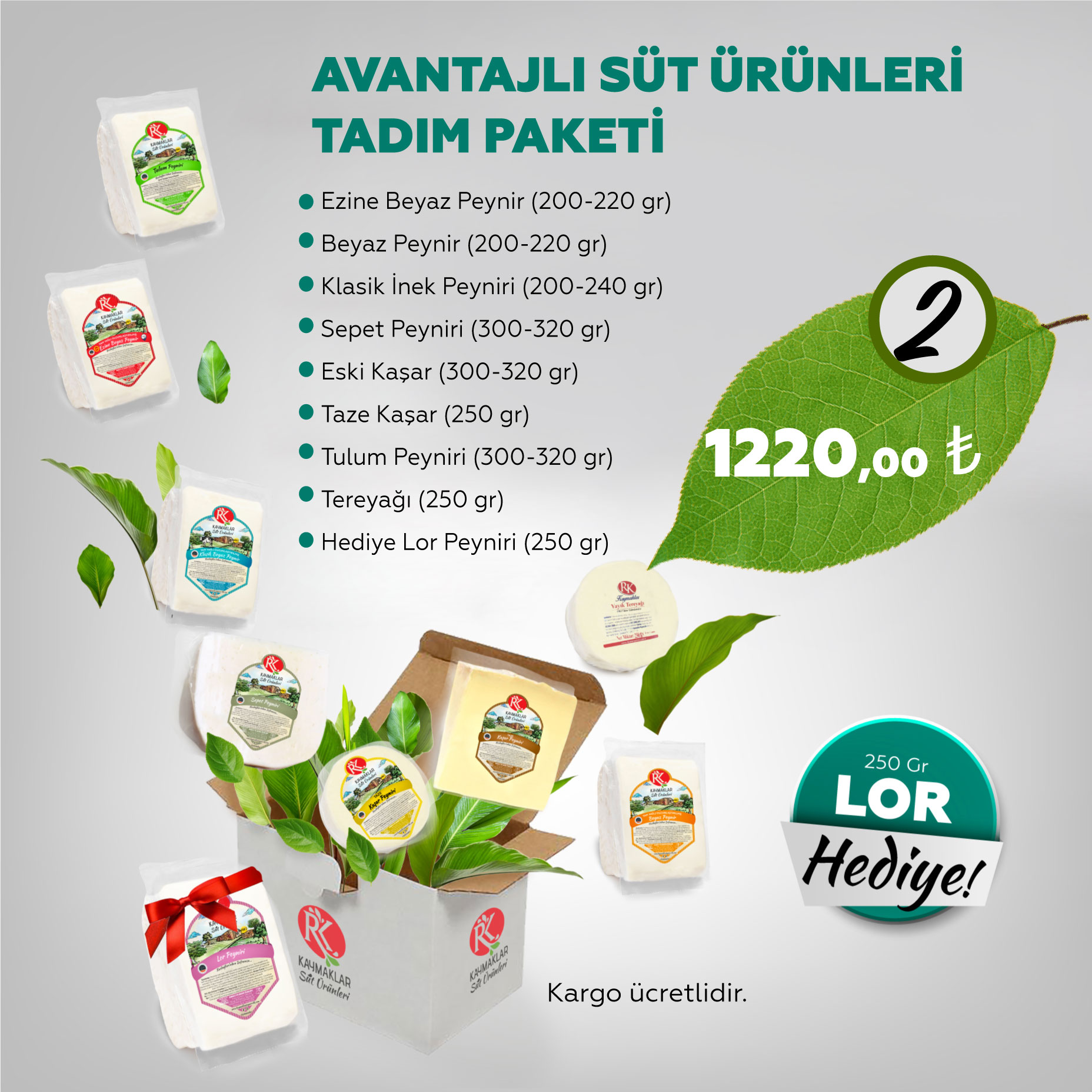 Avantajlı Süt Ürünleri Paket