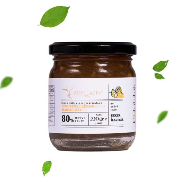 Zencefilli Limon Marmelatı 220 gr.