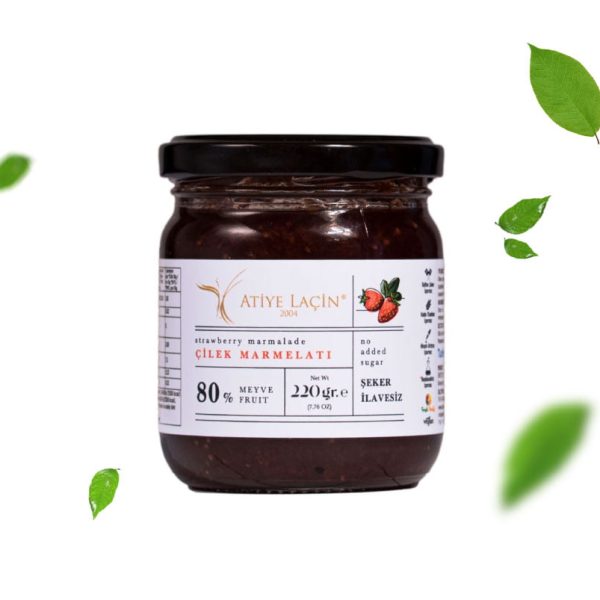 Çilek Marmelatı 220 gr Şekersiz